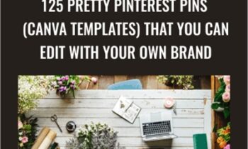 125 Pretty Pinterest Pins (Canva Templates) That You Can Edit With Your Own Brand - Kristie Chiles