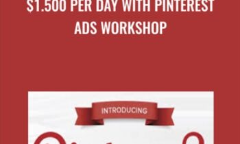 $1.500 per Day with Pinterest Ads Workshop - Ezra Firestone
