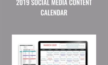 2019 Social Media Content Calendar - Angie Gensler