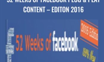52 Weeks of Facebook Plug and Play Content-Editon 2016 - Alicia Streger