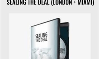 Sealing The Deal (London + Miami) - Alan Weiss