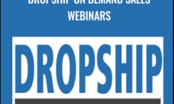 Dropship on Demand Sales Webinars - Donald Wilson