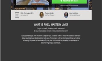 eCom Convert Presents - PIXEL MASTERY LIVE 2016
