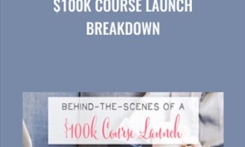 $100k Course Launch Breakdown - Danielle Leslie