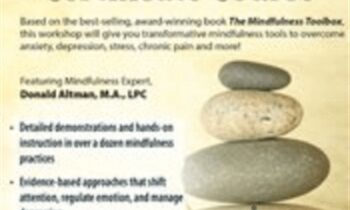 3 Day Advanced Mindfulness Certificate Course - Donald Altman