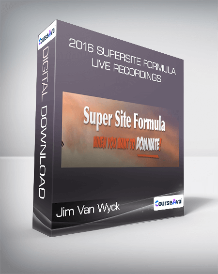 Jim Van Wyck - 2016 SuperSite Formula Live Recordings