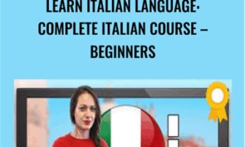 Learn Italian Language: Complete Italian Course -Beginners - AbcEdu Online