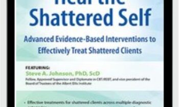 2-Day Course-Heal the Shattered Self-Advanced Evidence-Based Interventions to Effectively Treat Shattered Clients - Steve A Johnson
