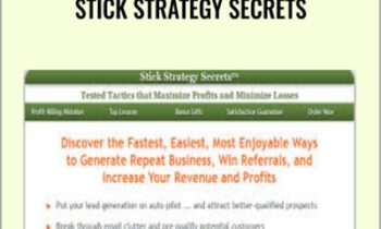 Stick Strategy Secrets - Alex Mandossian