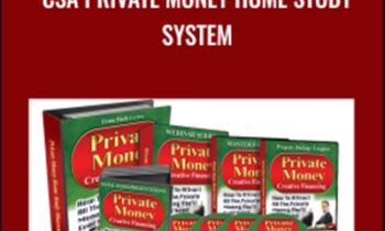 CSA Private Money Home Study System - David Lindahl