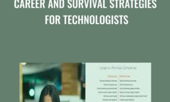 Career and Survival Strategies for Technologists - Dan Appleman