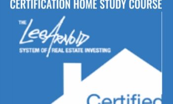 Certification Home Study Course - Lien Abatement Pre