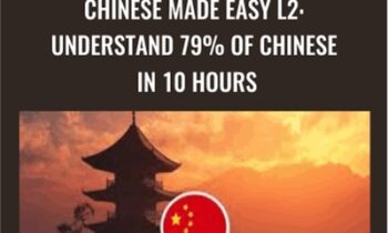 Chinese Made Easy L2: Understand 79% of Chinese in 10 hours - Felix Lättman