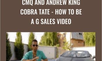 CMQ and Andrew King Cobra Tate-How to Be a G Sales Video - Christian McQueen