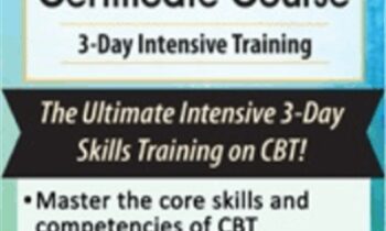 Cognitive Behavioral Therapy Certificate Course 3-Day Intensive Training - John Ludgate
