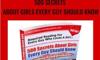 500 Secrets About Girls Every Guy Should Know - Cucan Pemo