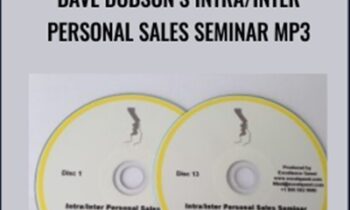 Intra/Inter Personal Sales Seminar MP3 - Dave Dobson