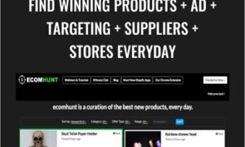 Find Winning Products + Ad + Targeting + Suppliers + Stores Everyday - Ecomhunt