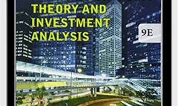 Modern Portfolio Theory and Investment Analysis - Edwin J.Elton