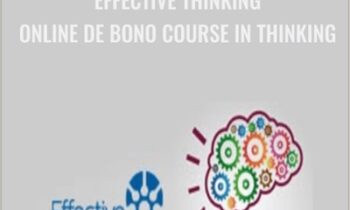 Effective Thinking - Online De Bono Course in Thinking - Edward De Bono