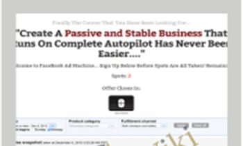 FB Ads Machine 2.0 - Dan DaSilva