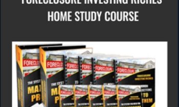 Foreclosure Investing Riches Home Study Course - David Lindahl