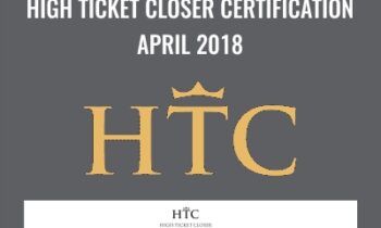 High Ticket Closer Certification April 2018 - Dan Lok