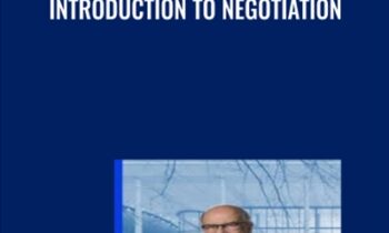 Introduction to Negotiation - Barry Nalebuff
