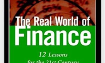 The Real World Of Finance - James Sagner