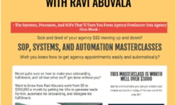 Jeff Miller Masterclass With Ravi Abuvala - Ravi Abuvala