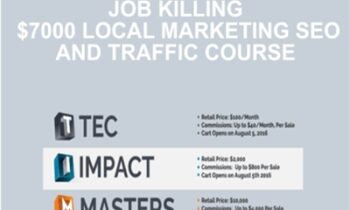 Job Killing $7000 Local Marketing SEO and Traffic Course - Brad Campbell And Dan Klein
