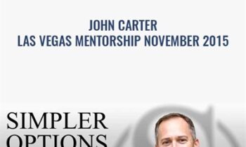 Las Vegas Mentorship November 2015 - John Carter