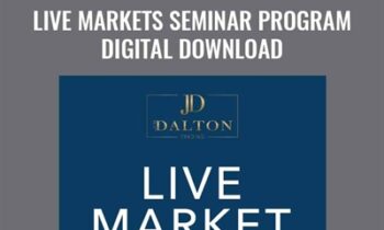 Live Markets Seminar Program-Digital Download - Jim Dalton