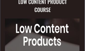 Low Content Product Course - David Ford