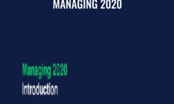 Managing 2020 - Johnathan and Melissa Nightingale