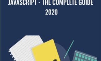 JavaScript -The Complete Guide 2020 - Maximilian Schwarzmüller