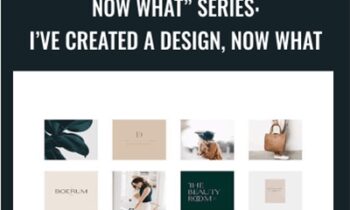 Now What Series: Ive Created a Design
