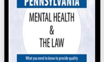 Pennsylvania Mental Health and The Law-2020 - Renee Martin
