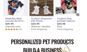 Personalized Pet Products Build A Business (Watch Me Build It LIVE) - Cener Mastermind