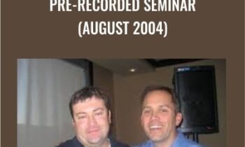 Pre-Recorded Seminar - John Carter and Hubert Senters