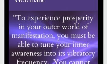 Raising your Level of Prosperity Consciousness from struggle (below 200) to ease (over 200) - Micheael Davis Golzmane