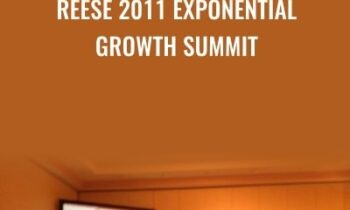 Kinder-Reese 2011 Exponential Growth Summit - Kinder