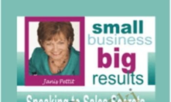 Speaking to Sales Secrets Workshop - Janis Pettit