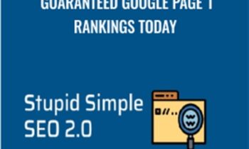 Stupid Simple SEO 2.0 Advanced - Guaranteed Google Page 1 Rankings Today