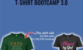 T-Shirt Bootcamp 3.0 - Justin Cener