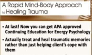 Tapping into Energy Psychology Approaches for Trauma and Anxiety - Robert Schwarz