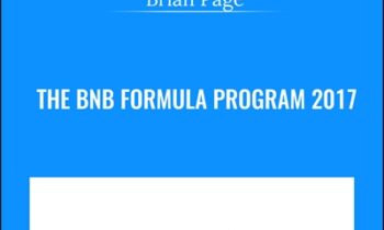 The BNB Formula Program 2017 - Brian Page