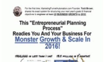 The Entrepreneurial Planning Process - Todd Brown