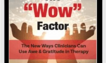 The Wow Factor: The New Ways Clinicians Can Use Awe and Gratitude in Therapy - Jonah Paquette