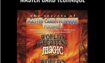 Master Card Technique - Worlds Greatest Magic